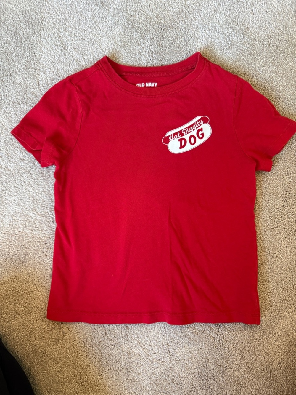 Old Navy hot diggity dog tee shirt